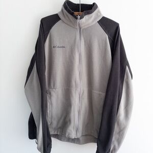 COLUMBIA Fleece INTERCHANGE SMALL Men grey soft zip up